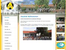 Tablet Screenshot of gs-ahrbergen.de